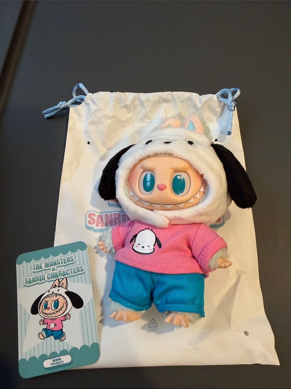 NWT The Monsters x Sanrio Pochacco Labubu
